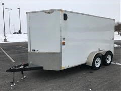 2015 H&H TC 12+2 T/A Enclosed Trailer 