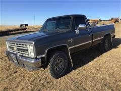 1987 Chevrolet C10 4x4 Pickup 