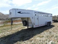 2004 Southern Classic T/A Gooseneck Livestock Trailer 