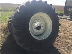 Goodyear Dyna Torque Grain Cart Tires & Rims 