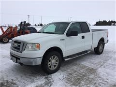 2008 Ford F150 4WD Extended Cab Pickup 