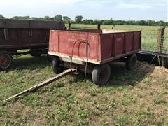 Cobey Wooden Grain Wagon W/Hydro Hoist 