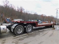 2005 Dickirson 1D950TLB T/A Drop Deck Trailer W/Ramps 