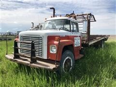 1976 International Loadstar 1700 T/A Truck W/Stack Mover Bed 