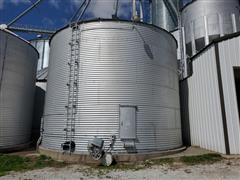 Butler 15,000 Bu Grain Storage Bin w/ Fan 