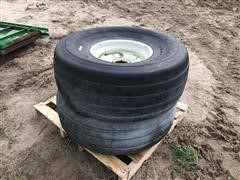 16.5L-16.1 Tires w/ Steel Rims 