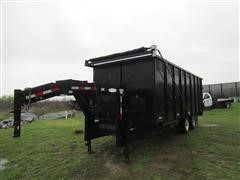 2008 Texas Pride Trailers T/A Roll Off Dump Trailer 