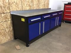 2020 86” Steel Top Work Bench 