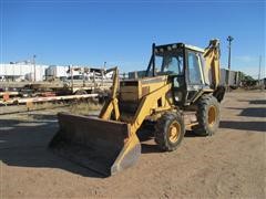 1992 Caterpillar 416B 4x4 Loader Backhoe 