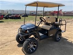 2019 E-Z-GO EXPRESS S4 Black High Output Off-Highway Golf Cart 