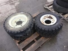 Forklift Tire And Rims 