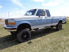 1997 Ford F250 HD Extended Cab 4WD Long Bed Pickup 