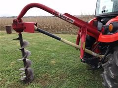 Bush Hog PHD2102 Heavy Duty Post Hole Digger W/2 Augers 