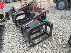 2017 6' Twin Grapple Skid Steer Attachment 