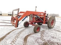 International Farmall 656 2WD Tractor W/Loader 