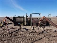 Powder River Cattle Chute W/Alley Way 