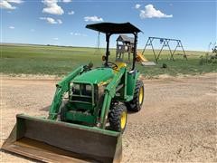 John Deere 4200 Compact Tractor W/Loader 