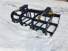 Mid-State Brush Grapple Skid Steer Attachment 