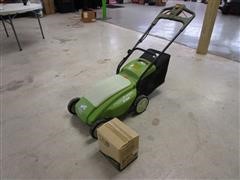 Neuton CE5 Battery Powered 14" Mower W/Bagger & Extra Battery 