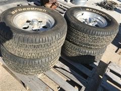 BF Goodrich 275/60R15 Tires & Rims 