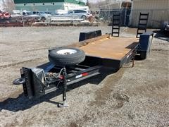 2000 Tow Master T/A Flatbed Trailer 
