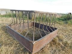 Heavy Duty Round Bale/Loose Ground Hay Feeder 