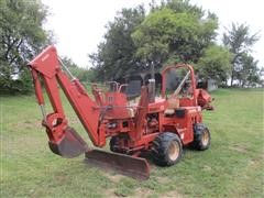 Ditch Witch 4010DD 4X4 Trencher W/Vibratory Plow And Backhoe 