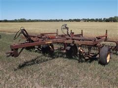 Sunflower 3 X 5 Sweep Plow, Coulters And Rolling Levelers 