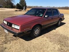 1986 Pontiac 6000 STE Four Door Touring Car 