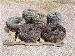 Rolls Of Barbed Wired 