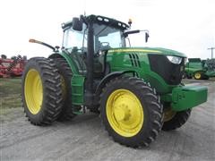 2012 John Deere 6210R MFWD Tractor 