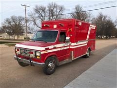 1991 Ford E350 Ambulance 