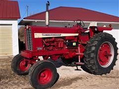International 856 Wide Front 2WD Tractor 