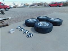 2018 Chevrolet Firestone 245/75R17 8 Bolt Aluminium Rims & Tires 