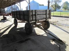 John Deere Running Gear With Barge Box Wagon 