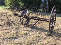 Horse-Drawn Dump Rake 