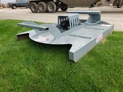 2019 Hawz 6' Wide Rotary Cutter Skid Steer Attachment 