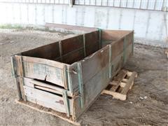 Antique Wooden Wagon Box 