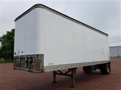 1984 Fruehauf 28' Enclosed Trailer W/Nurse Tanks 