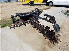 2006 Cat T15B Skid Steer Attachment Trencher 