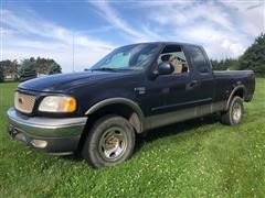 2001 Ford F150 4x4 Extended Cab Pickup 
