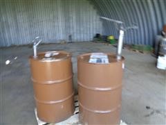 John Deere Motor Oil / Hydraulic Oil Barrels 