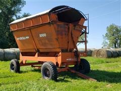 DU-AL 5000 Side-Dump Silage Wagon 