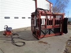 Daniels All-Hydraulic Squeeze Chute 