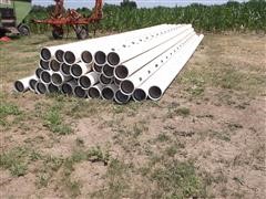 PVC 8" Gated Pipe 73-30' Irrigation Pipe 