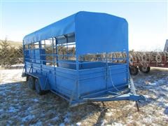 Homemade Livestock Trailer 