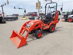 2016 Kubota BX25DLB Tractor W/Loader And Backhoe 