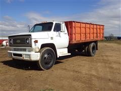 1974 Chevrolet C60 S/A Rear Dump Grain Truck 