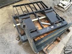 Fork Attachment With Forks For Telehandler 