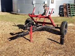 Single Round Hay Bale Hauler 